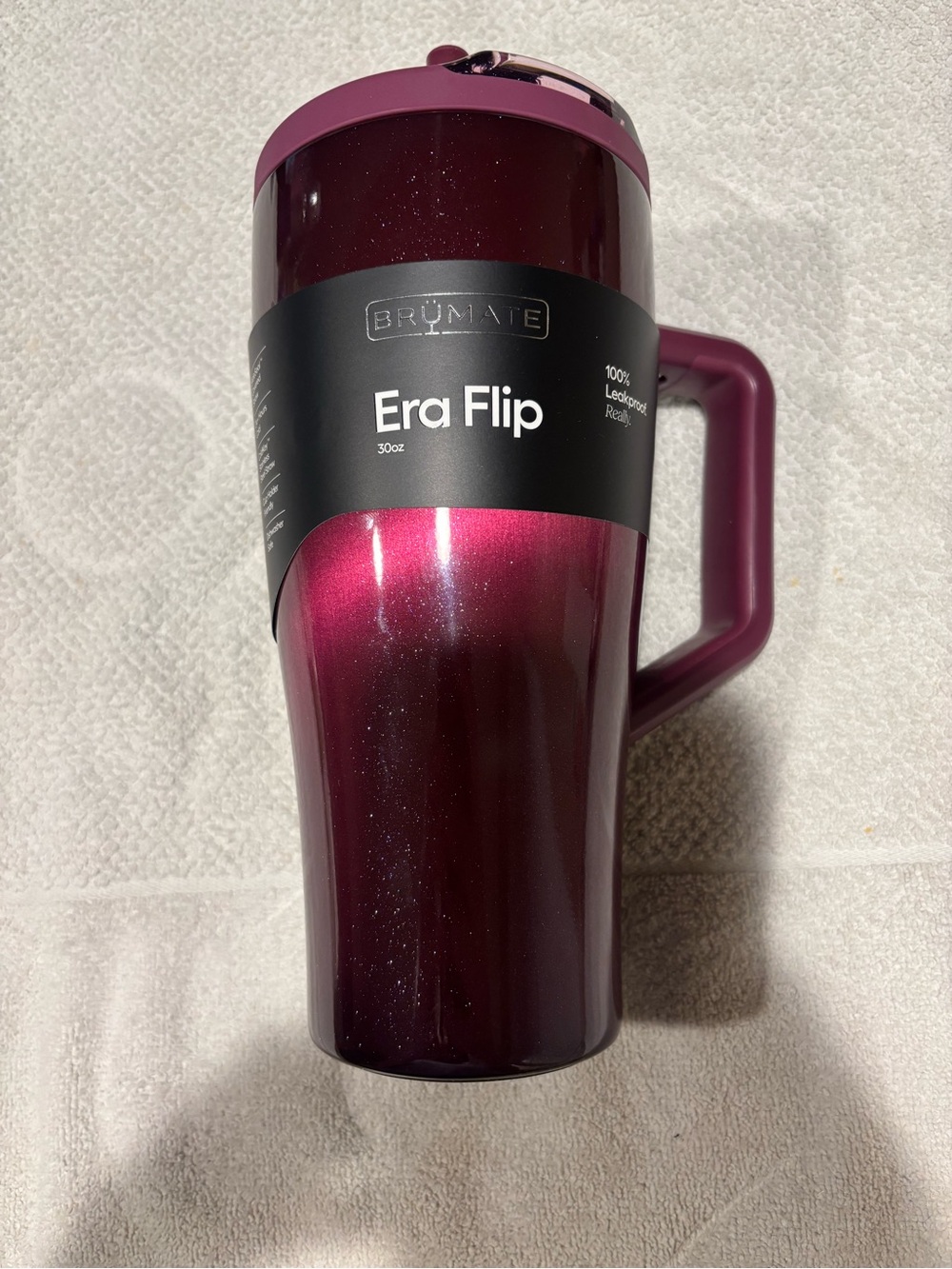 BrüMate Era Flip 30oz Travel Mug - Sparkling Plum